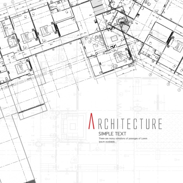 Bezpłatny plik Wektor projektowanie architektury tło