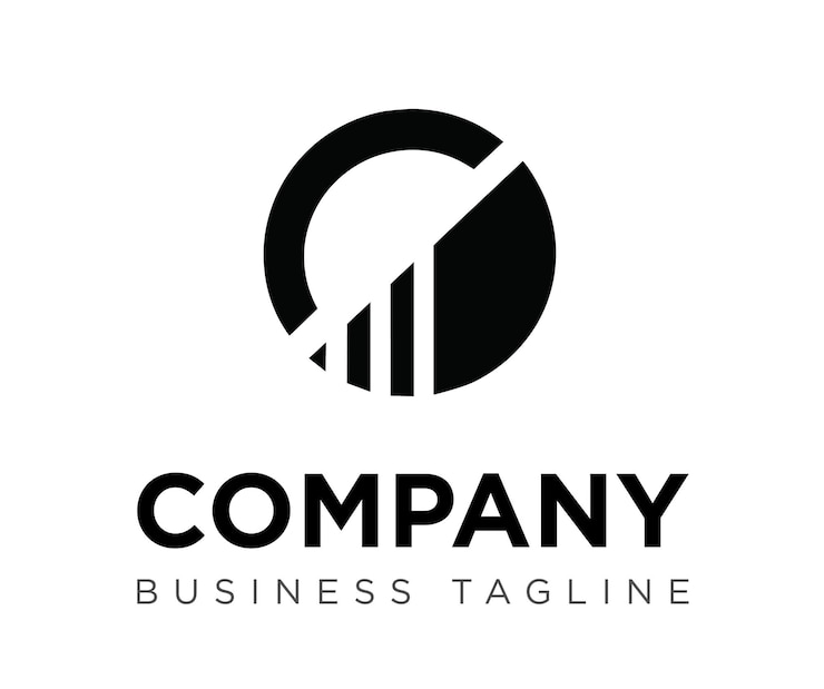 Bezpłatny plik Wektor proste ilustracje logo dla spółki finansowej vector logo design
