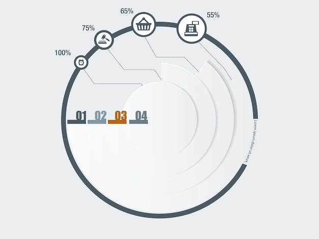 Prosty Szablon Infograficzny