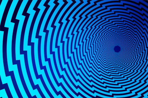 Psychodeliczne tło iluzji optycznej