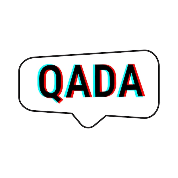 Qada White Vector Callout Banner Z Informacjami O Nadrobieniu Pominiętych Dni Postu