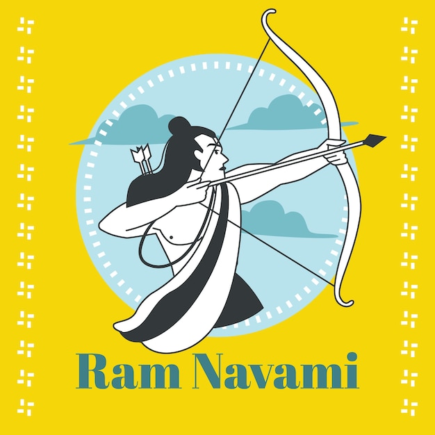 Ram Navami W Płaskiej Konstrukcji