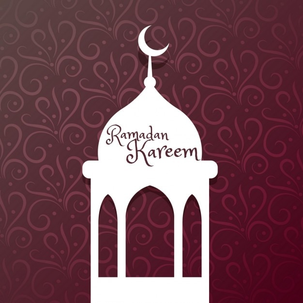 Bezpłatny wektor ramadan kareem festiwal życzeniami