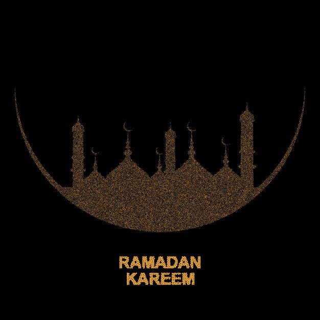 Bezpłatny wektor ramadan kareem tle