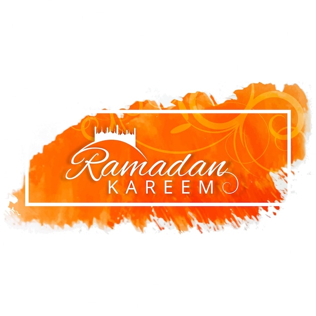 Bezpłatny wektor ramadan kareem tle