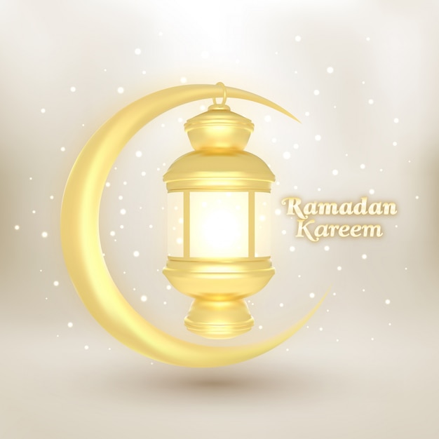 Bezpłatny wektor ramadan projektowania tła