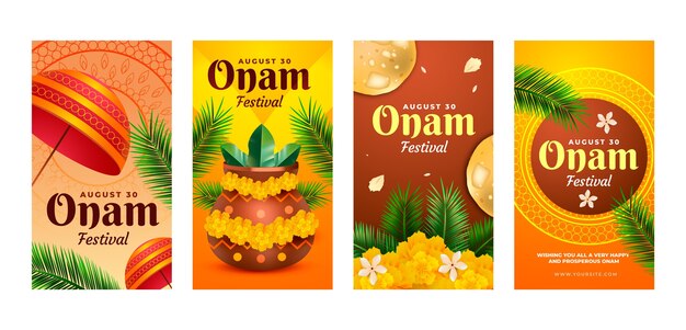 Realistyczna Kolekcja Opowiadań Onam Na Instagramie