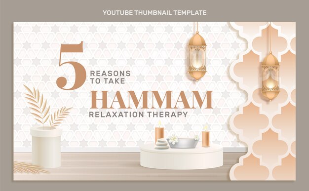 Realistyczna Miniatura Youtube Hammam