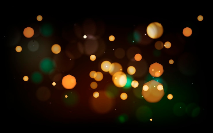 Bezpłatny plik Wektor realistyczne tło bokeh