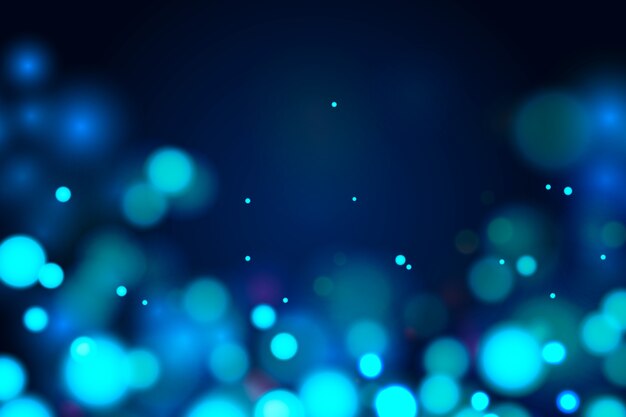 Realistyczne tło bokeh