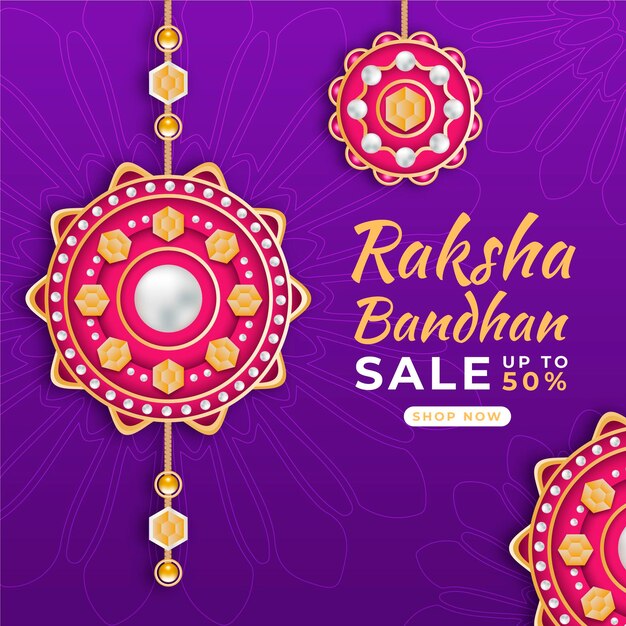 Realistyczne wyprzedaże raksha bandhan