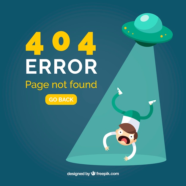 Ręcznie Narysowany Błąd 404