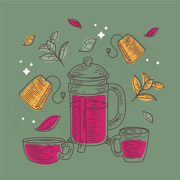 Bezpłatny plik Wektor ręcznie rysowana ilustracja kolorów aw