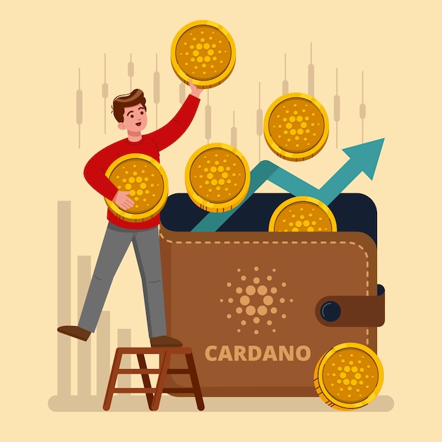 Bezpłatny wektor ręcznie rysowane ilustracja cardano