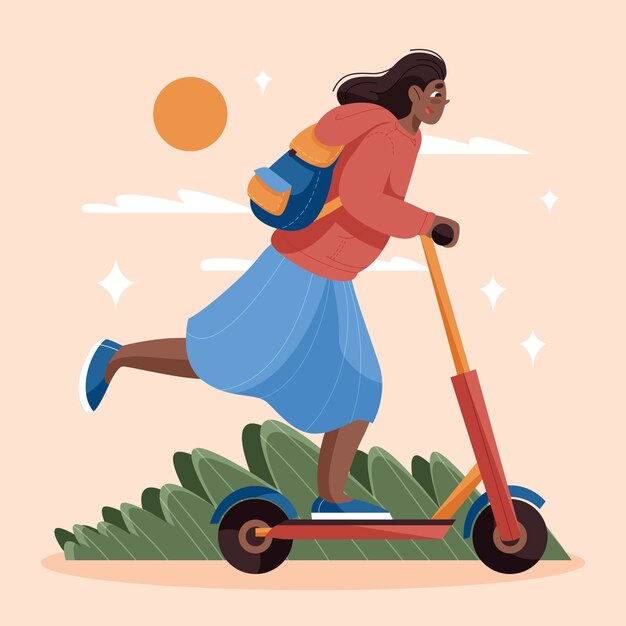 Ręcznie rysowane ilustracja lagom
