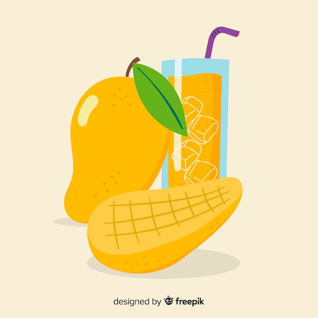 Ręcznie Rysowane Ilustracja Mango