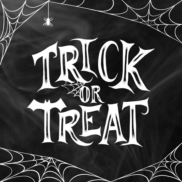 Bezpłatny plik Wektor ręcznie rysowane napis halloween