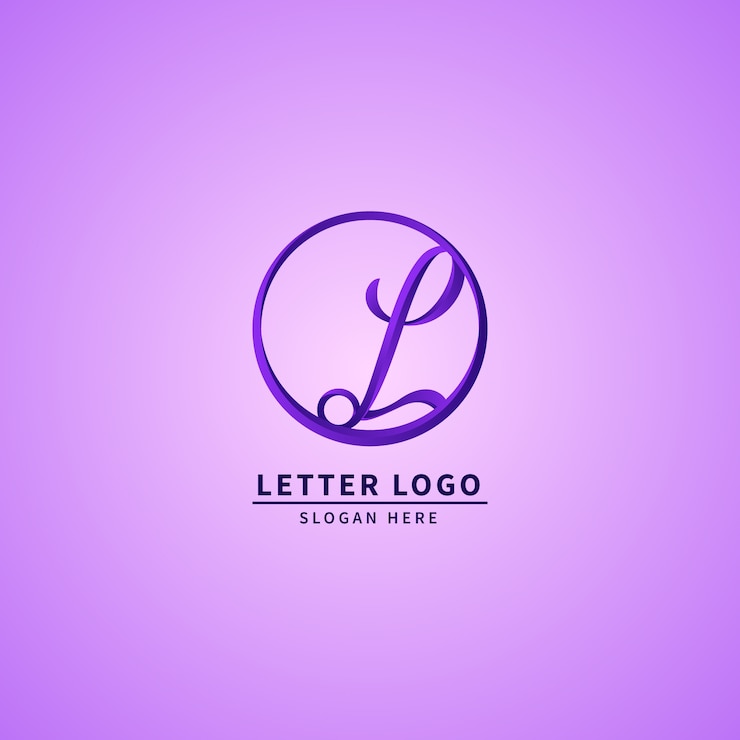 Bezpłatny plik Wektor ręcznie rysowane projekt logo litery l
