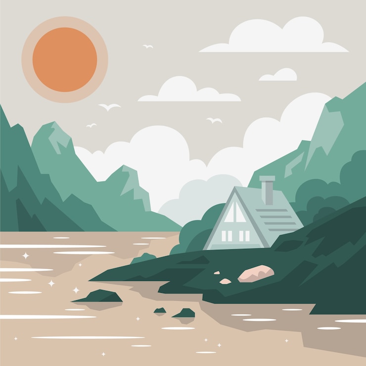 Bezpłatny plik Wektor ręcznie rysowane stonowane kolory ilustracji