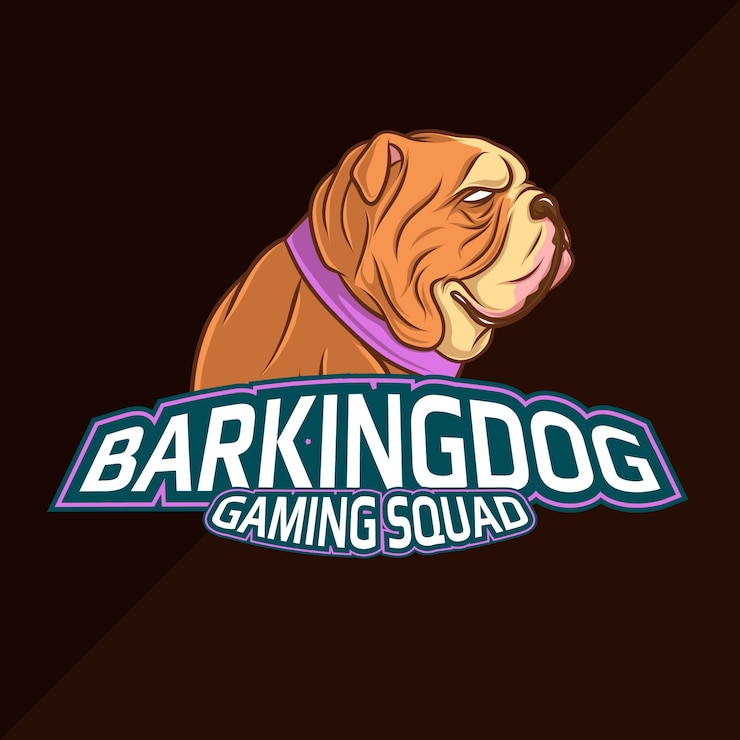 Bezpłatny plik Wektor ręcznie rysowane szablon logo buldoga