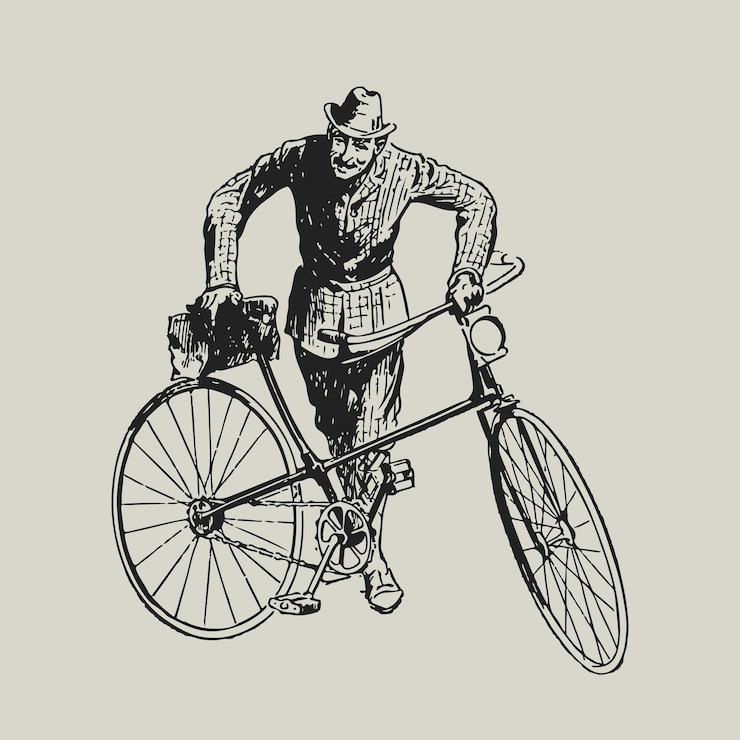 Bezpłatny plik Wektor retro listonosz logo firmy ilustracja tożsamości korporacyjnej