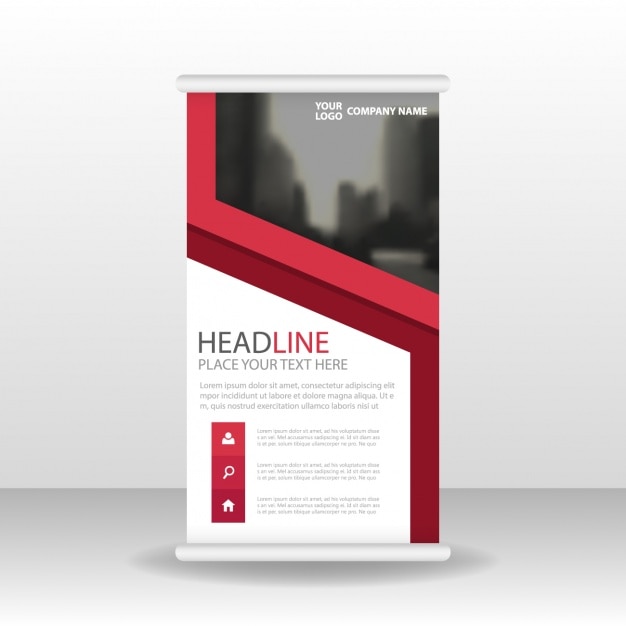 Roll Up Design Template