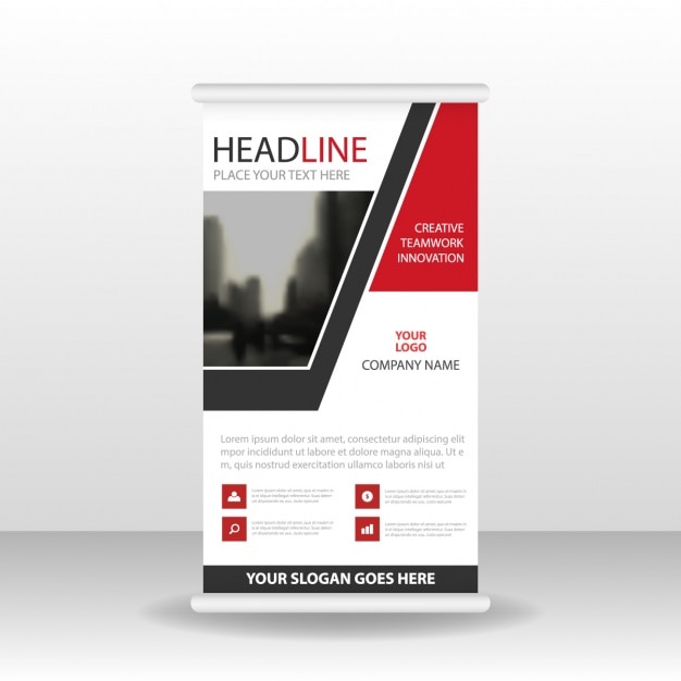 Roll Up Design Template