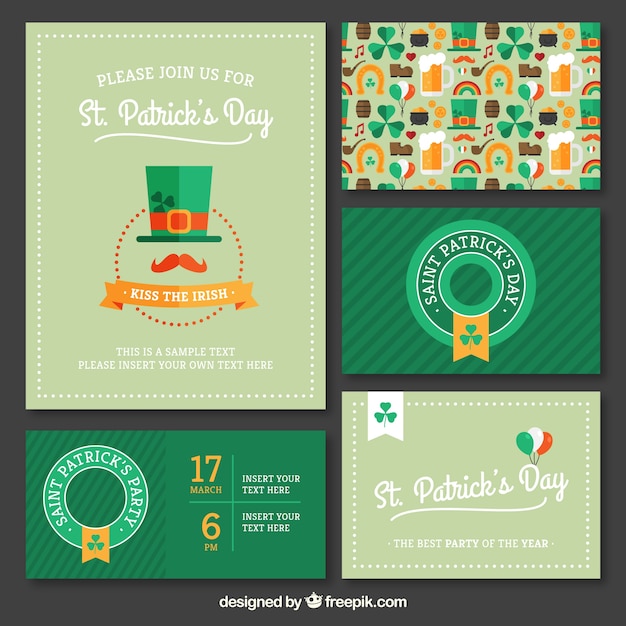 Różnorodność Partii Zaproszenia St Patrick