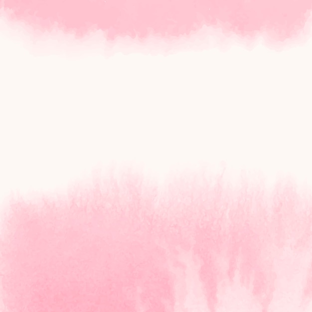 Różowy transparent wektor stylu akwarela