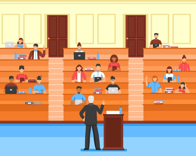 Skład sali konferencyjnej dla publiczności