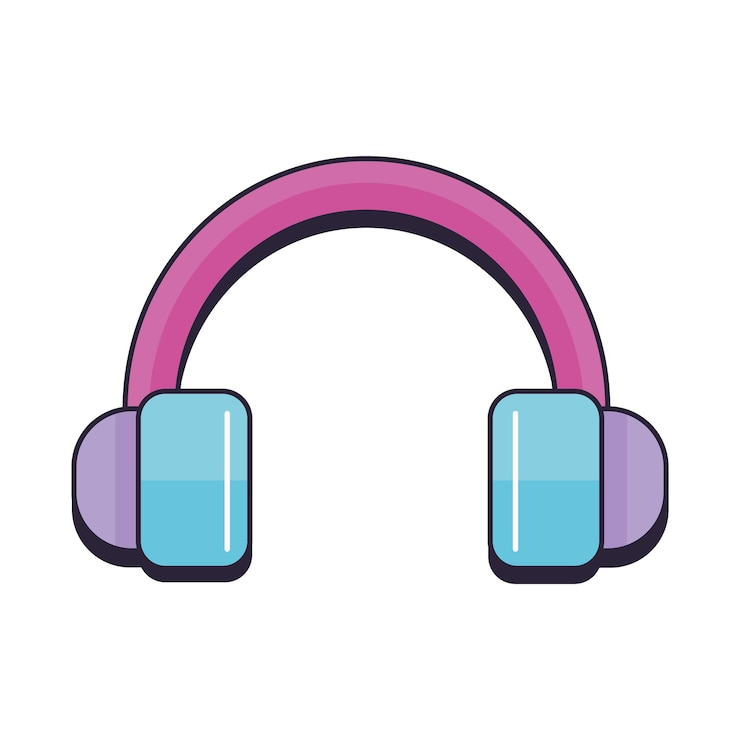 Bezpłatny plik Wektor słuchawki, urządzenia audio