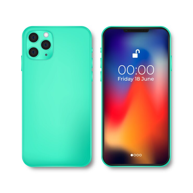 Bezpłatny plik Wektor smartfon w realistycznym projekcie