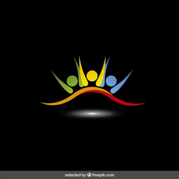 Streszczenie Faliste Logo