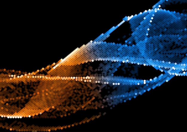 Bezpłatny wektor streszczenie tło rastra kropki