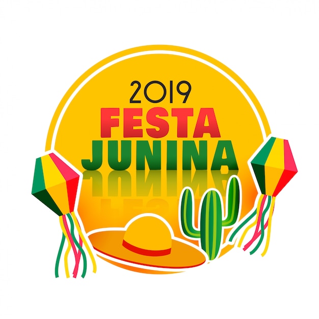 Stylowe Tło Dekoracyjne Festa Junina