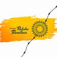 Bezpłatny wektor stylowe tło festiwalu indyjskiego raksha bandhan