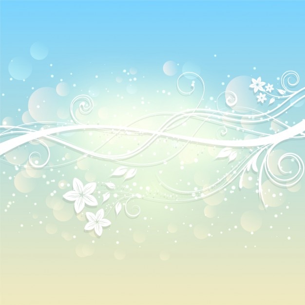 Summer Floral Background