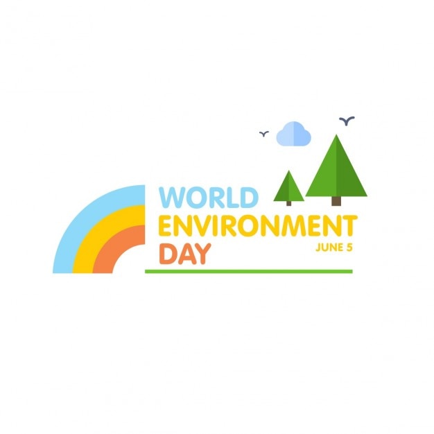 Światowy Dzień Ochrony środowiska Krajobraz Banner
