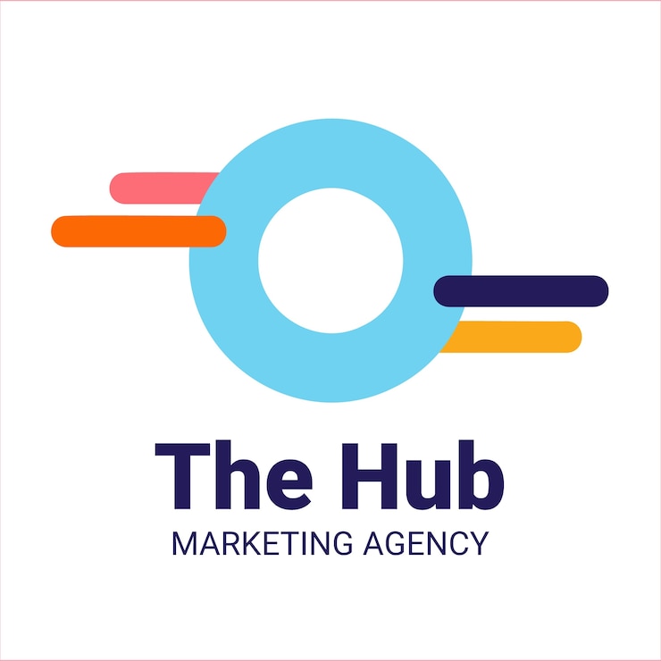 Bezpłatny plik Wektor szablon logo agencji marketingowej
