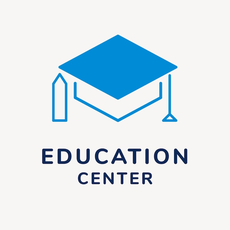 Bezpłatny plik Wektor szablon logo firmy edukacyjnej, wektor projektu marki, tekst centrum edukacji