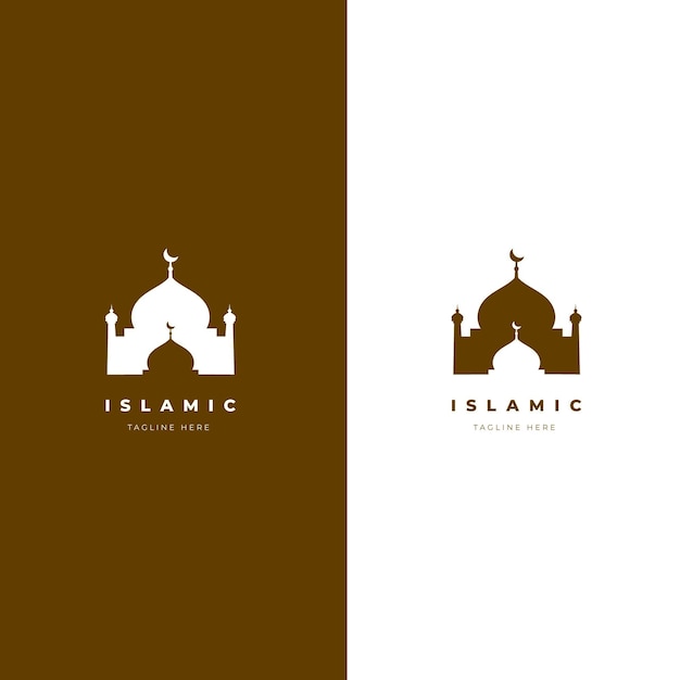 Szablon logo islamskiego