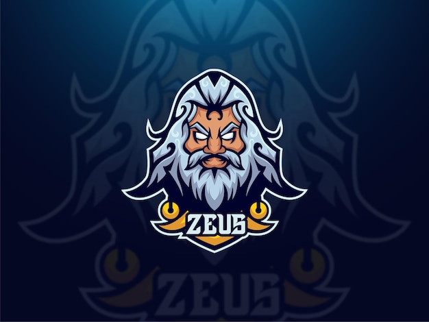 Szablon logo lord zeus professional esport