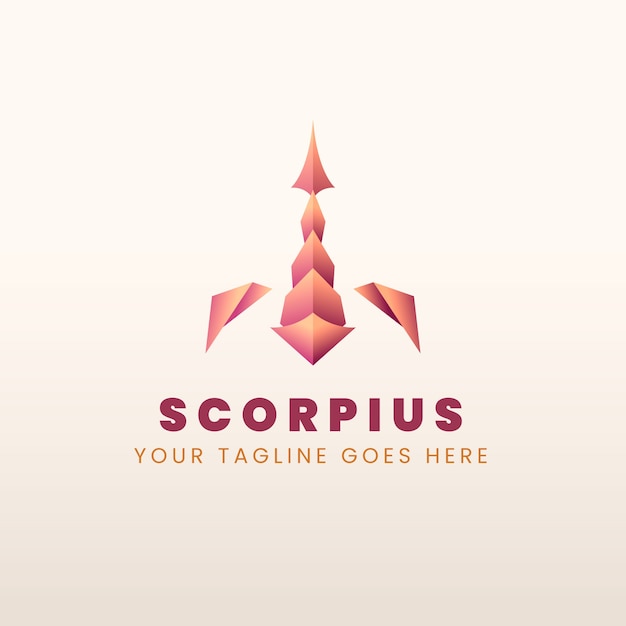 Szablon Logo Marki Scorpion