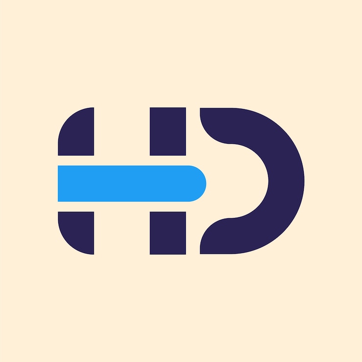 Bezpłatny plik Wektor szablon logo monogramu hd