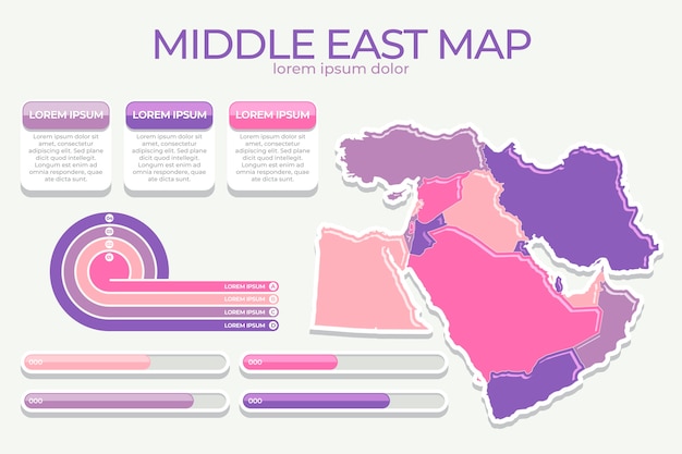 Szablon Projektu Infografiki Mapy