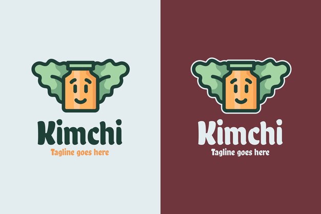 Szablon projektu logo Kimchi