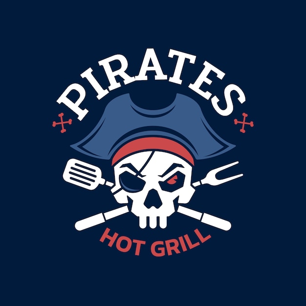 Szablon Projektu Logo Pirata