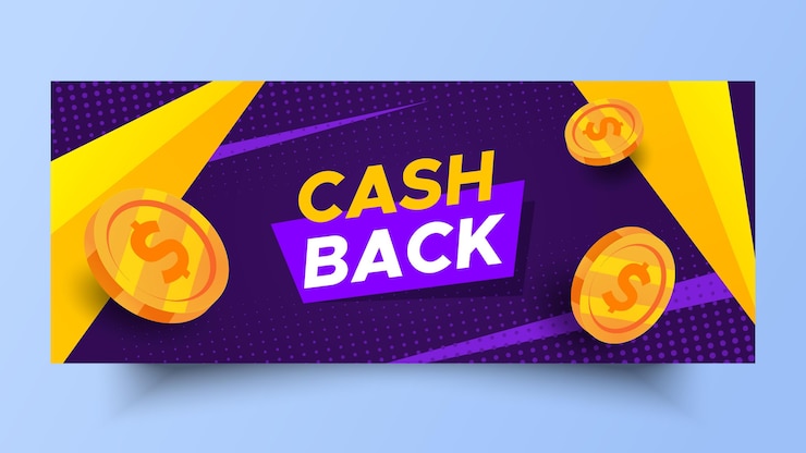 Bezpłatny plik Wektor szablon transparent cashback