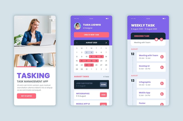 Szablon Zestawu Aplikacji Do Zarządzania Zadaniami
