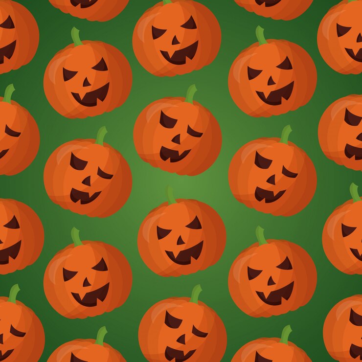 Bezpłatny plik Wektor szczęśliwy dzień halloween wzór